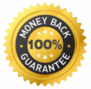 100% money back guarantee