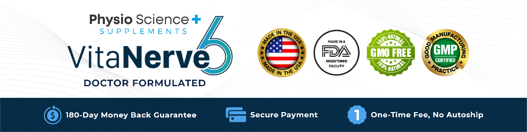 VitaNerve 6 Certificates
