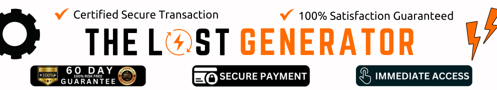 The Lost Generator certification